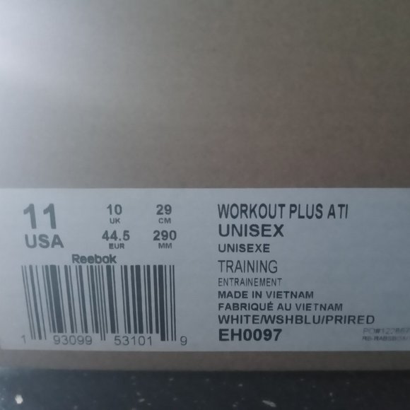 Reebok Workout Plus ATI Sneakers/Shoes - Picture 8 of 8